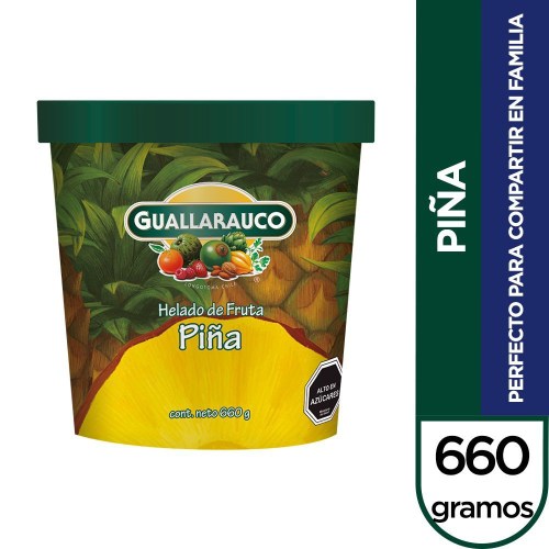 helado de fruta guallarauco piña